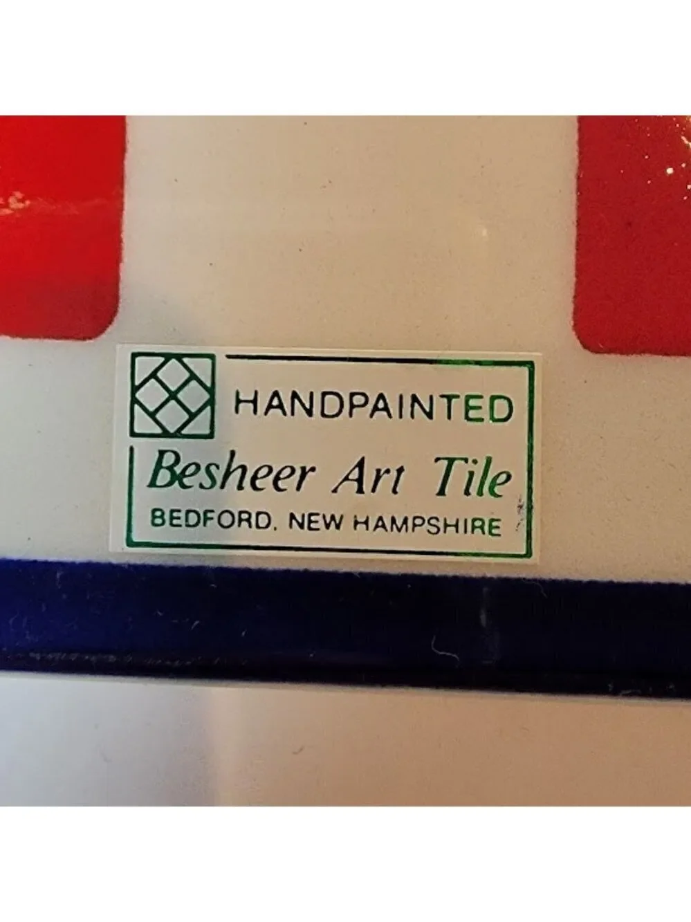 REPUBLICAN ELEPHANT TILE - BESHEER ART TILE - Choose your side, Show your Pride